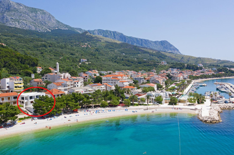 Surrounding environment 5, Central Beach Apartments, Tučepi