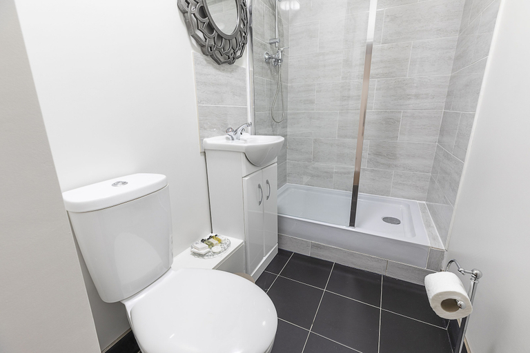 Bathroom 4, Grand Swiss Cottage Apartment, London