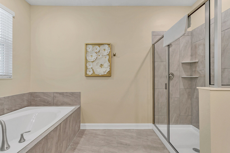 Bathroom 4, Must SEE Villa! Private Poolthemed Roomstheater!, Osceola