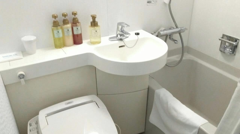 Bathroom 4, Vessel Inn Hiroshima Station, Hiroshima
