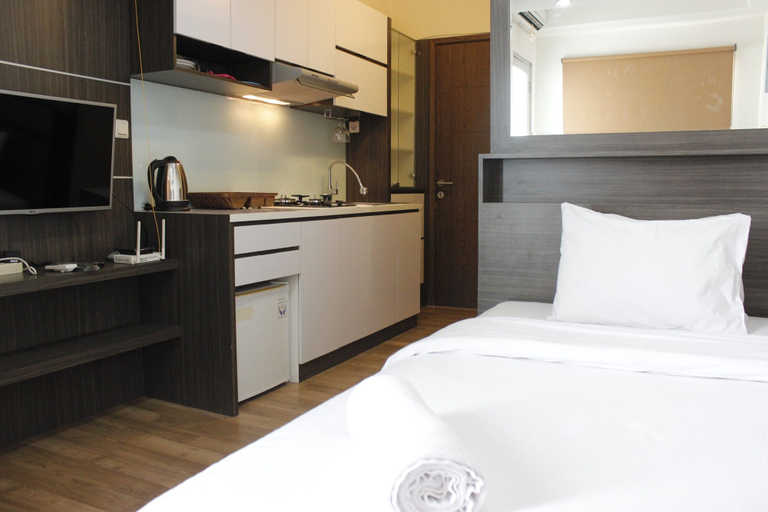 Bedroom 3, Convenient Studio Apartment at Harvard Jatinangor By Travelio, Sumedang