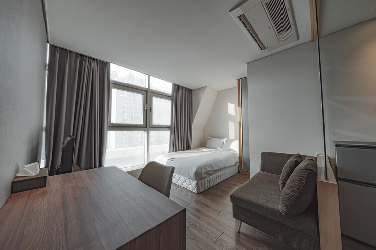 Bedroom 3, Brown Suites Hotel Sinchon Central, Seodaemun