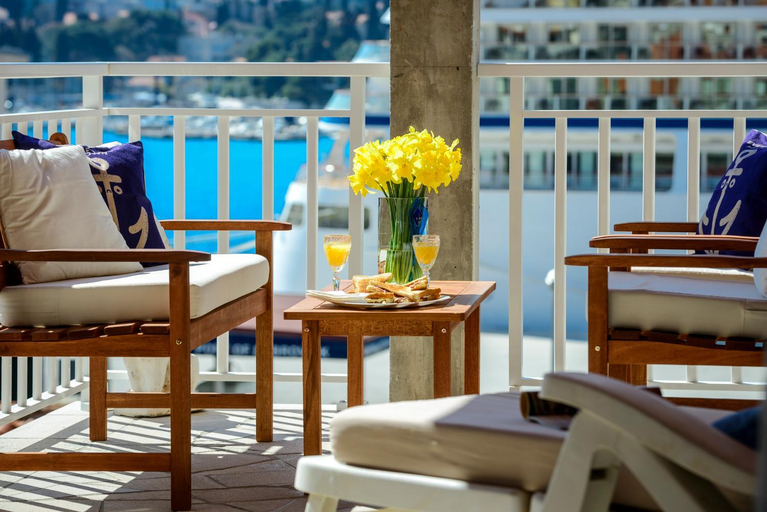 Balcony/terrace 3, Lorelai Apartments, Dubrovnik