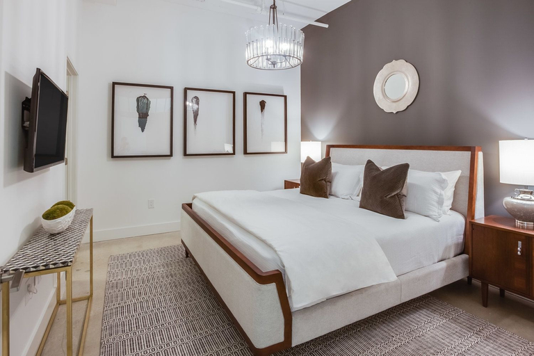 Bedroom 2, Clock Loft, Atlanta