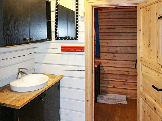 Bathroom, 8 Person Holiday Home in Vikersund, Modum