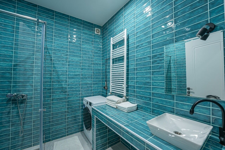 Bathroom, Villa Tiffany, Telavi