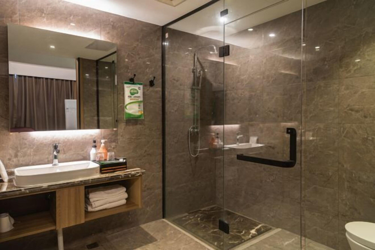 Bathroom 4, Meng Zhi Dao Hotel, Loudi