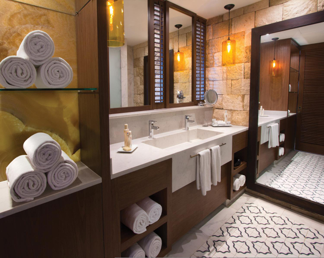Bathroom 5, Hard Rock Hotel Riviera Maya- Heaven Section (Adults Only) All Inclusive, Cozumel