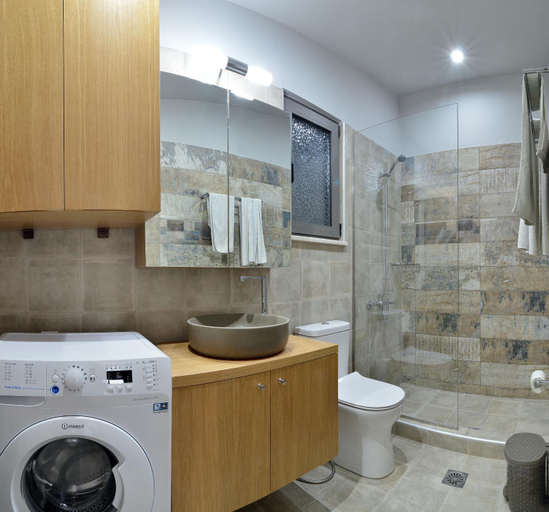 Bathroom 4, Alexandra's Garden Houses, Crete