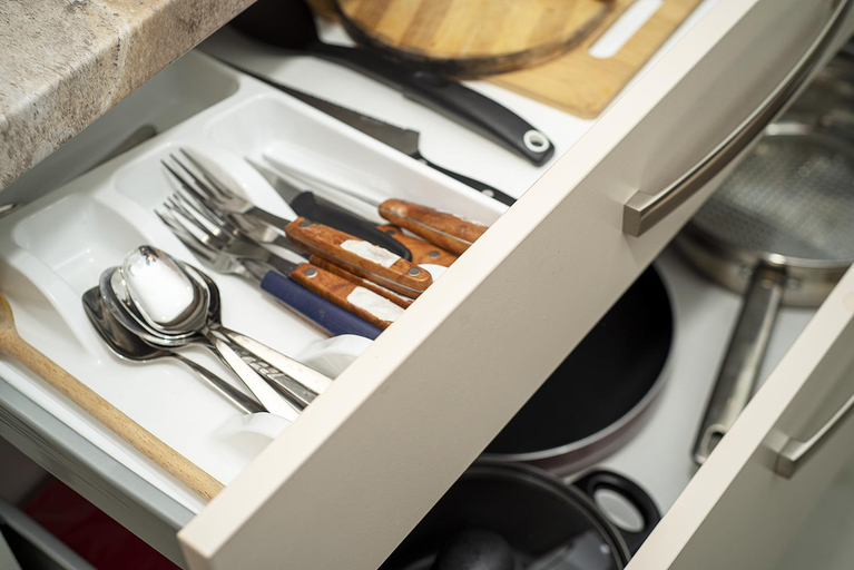 Kitchen 3, D&B Central Apartment, Oradea