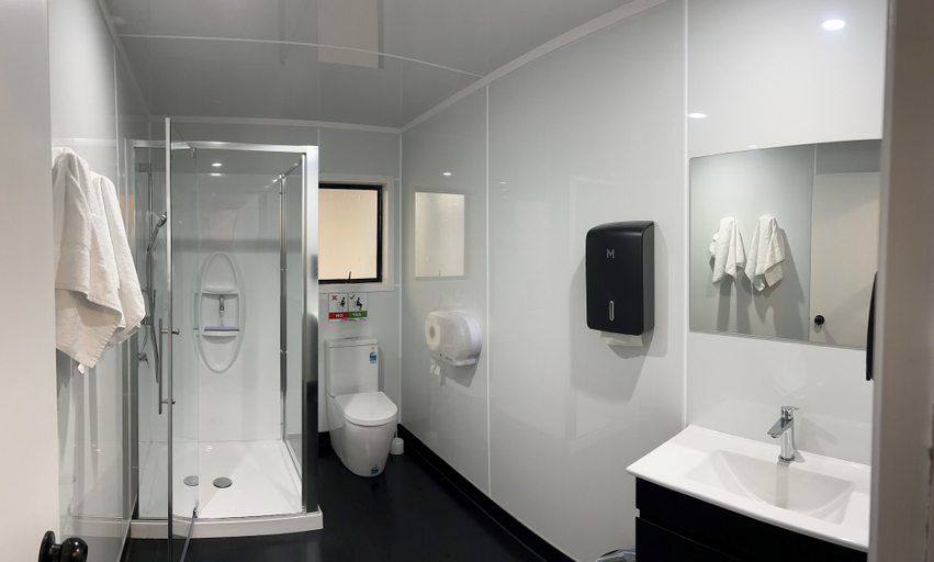 Bathroom 3, Stag Park Accommodation, Taupo
