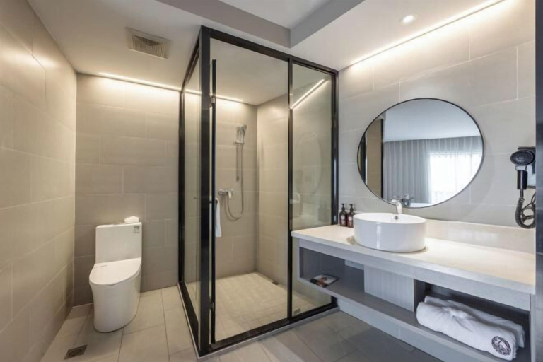 Bathroom 4, Jindu Hotel Danghu Street, Jiaxing