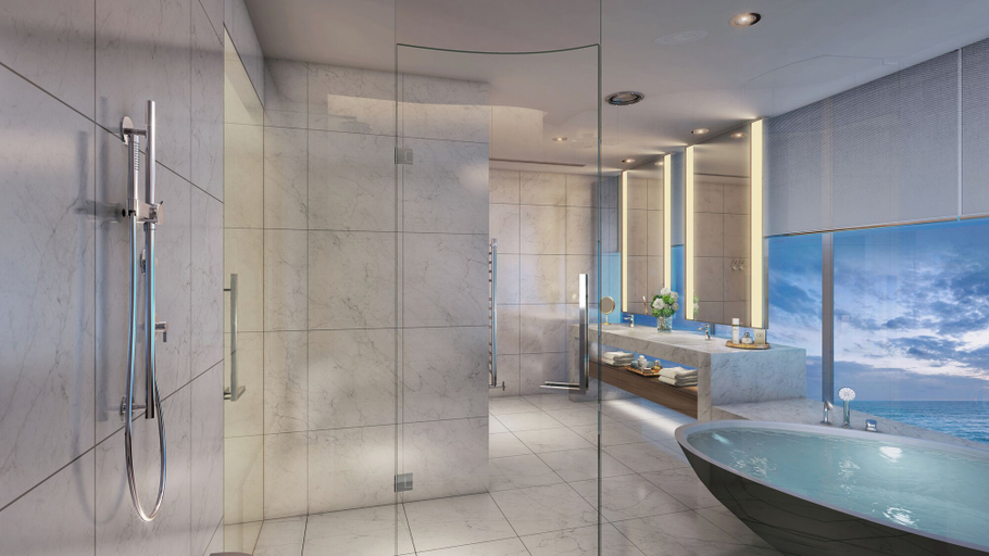 Bathroom 5, Cinnamon Life at City of Dreams, Colombo
