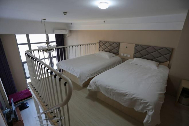 Bedroom 2, Fuzhen Hotel Apartment, Changchun