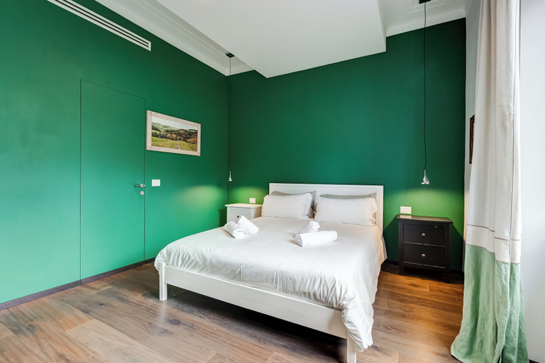 Bedroom 2, Music Bridge Apartment, Roma