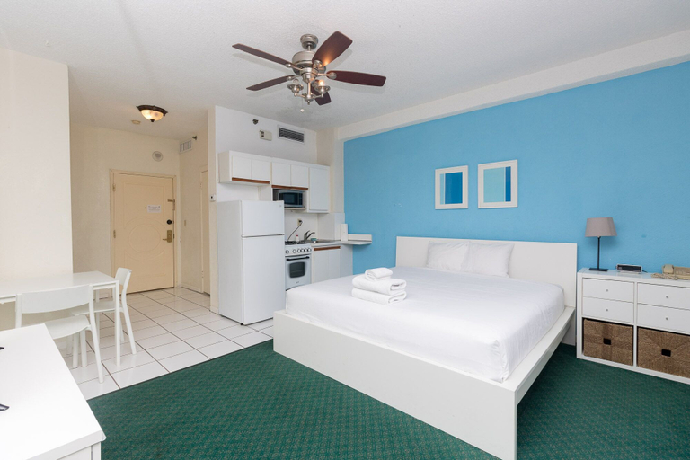 Bedroom 3, 532 Ocean View Hollywood Beach Resort, Broward