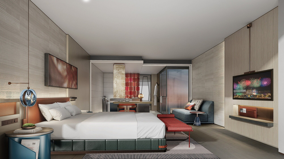 Bedroom 4, Hotel Indigo CHANGSHA MEIXI LAKE, Changsha