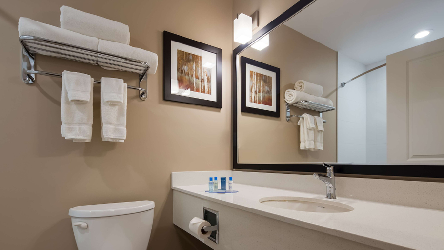 Bathroom 4, Best Western Plus Merritt Hotel, Thompson-Nicola