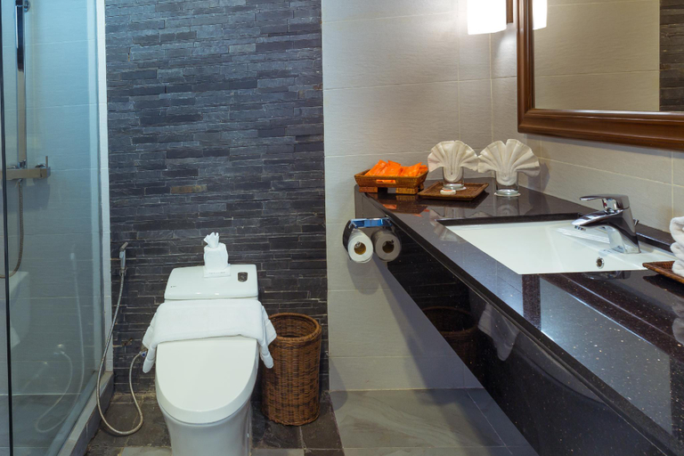 Bathroom 5, Eskala Hotels & Resorts, Bassein