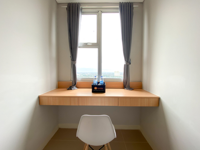 Bedroom 2, Fancy and Simply Studio at Transpark Juanda Bekasi Timur Apartment By Travelio, Bekasi