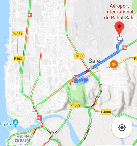 4, Appart 5min de l'aeroport & tramway, Salé