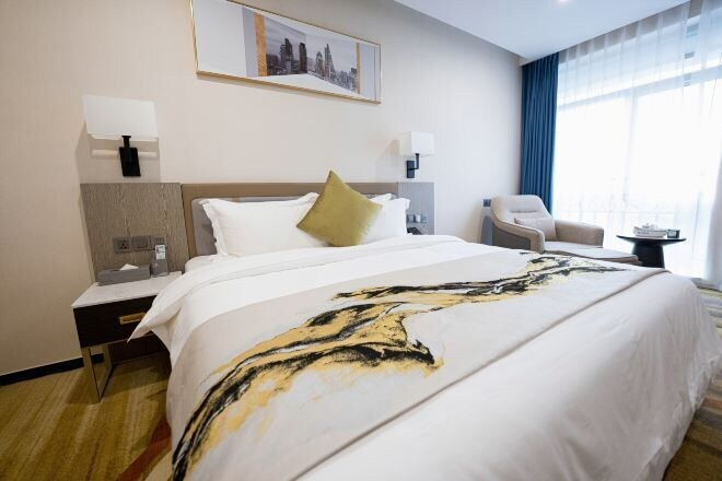 Bedroom 2, Haomei International Hotel (Anxi Government Store), Quanzhou