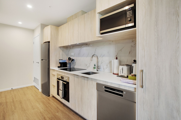 Private kitchen 2, Augustus Harmony Apartment with Parking, Waitakere