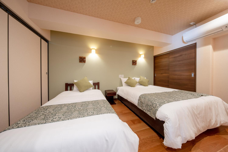 Bedroom 2, Hotel Haabesu Okinawa, Urasoe