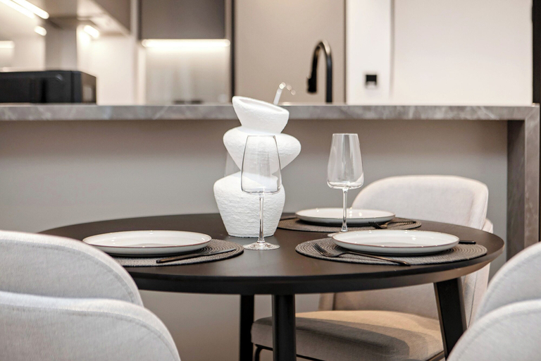 Living room 3, Premium 1BR Apartment at 15 Northside, Dubai
