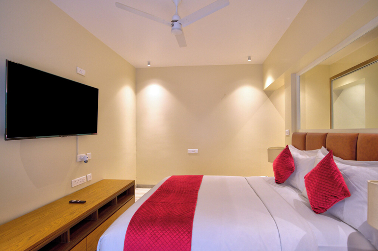Bedroom 2, Asgard Apartments & Hotels, North Goa