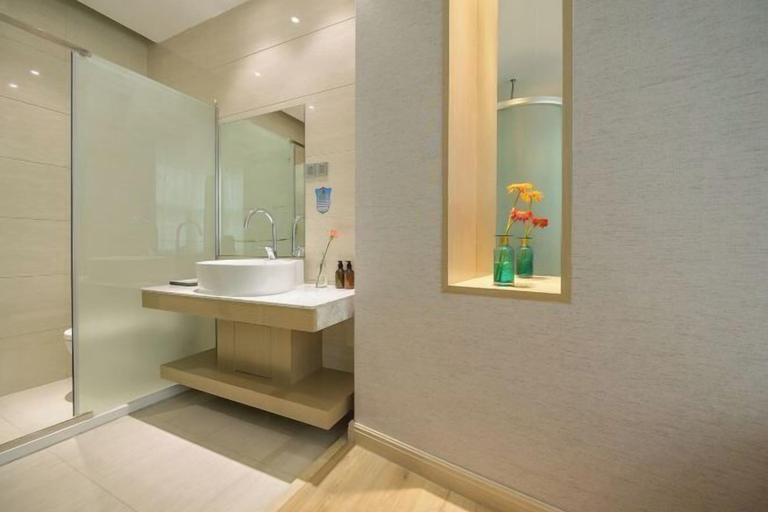 Bathroom 3, Huamei Holiday Hotel, Xiamen