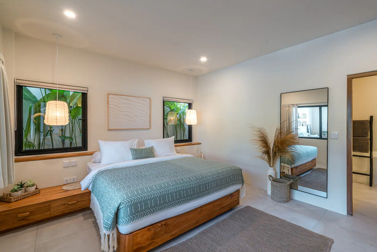 Bedroom 3, Villa Seseh Bliss - Beautiful Modern Tropical 2BR Villa in Seseh Beach, Badung