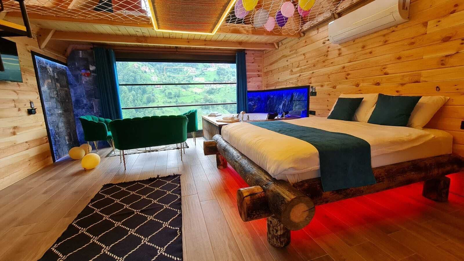 Bedroom 3, OTANİ DAĞ EVLERİ, Çamlıhemşin