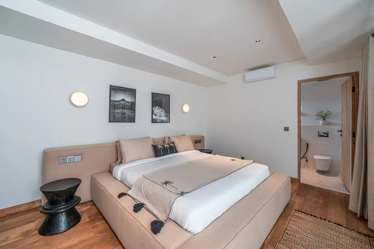Bedroom 3, Villa Moana - Incredible 2BR Villa Next To The Beach in Canggu, Badung