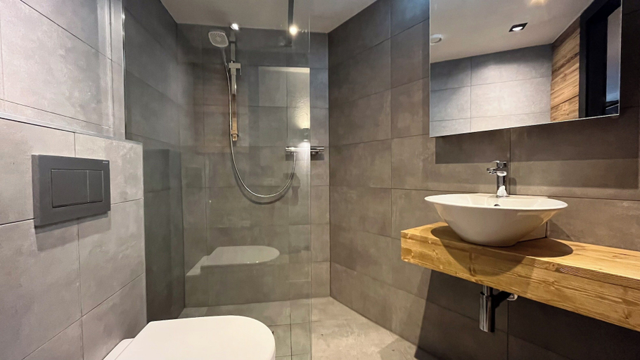 Bathroom 3, Les Cerfs - Appartement & Studio, Hérens