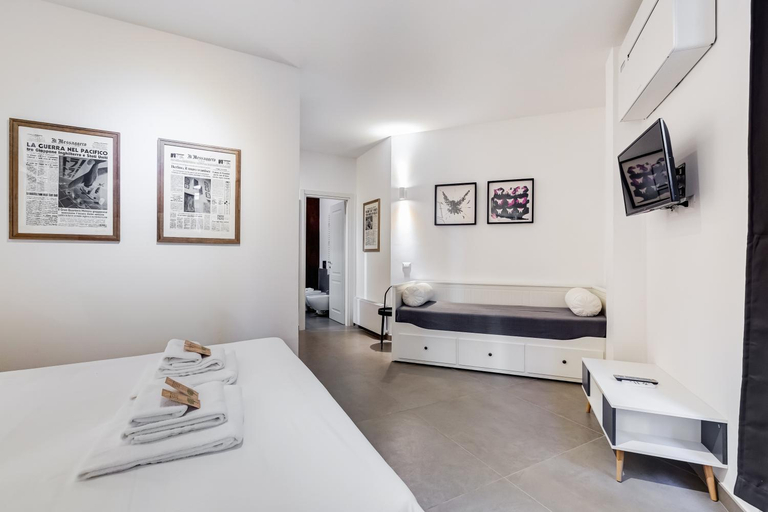 Bedroom 2, BDC - Classy Loft in Trastevere, Rome