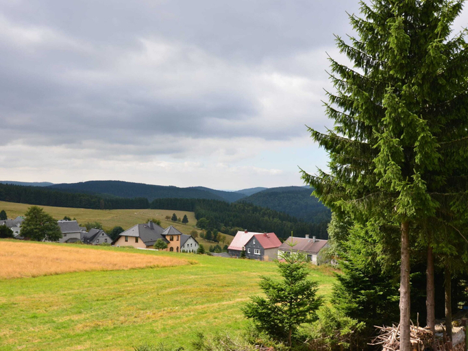 View from property, Holiday Home With Terrace and Garden, Ilm-Kreis