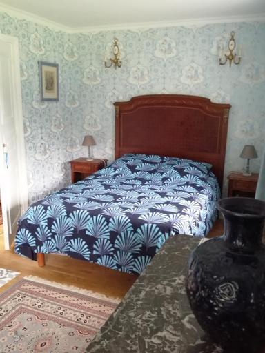 Bedroom 2, Chambre E Andre Le Domaine Des Jardins De Bracquetuit, Seine-Maritime