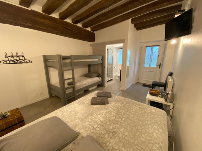 Bedroom 4, La Ferme de Labbeville, Val-d'Oise