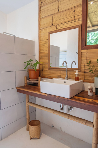 Bathroom 3, Bamboo Nest at SangGaDee, San Kamphaeng