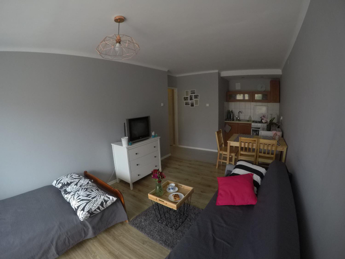 Bedroom 1, Mieszkanie w centrum, Sandomierz