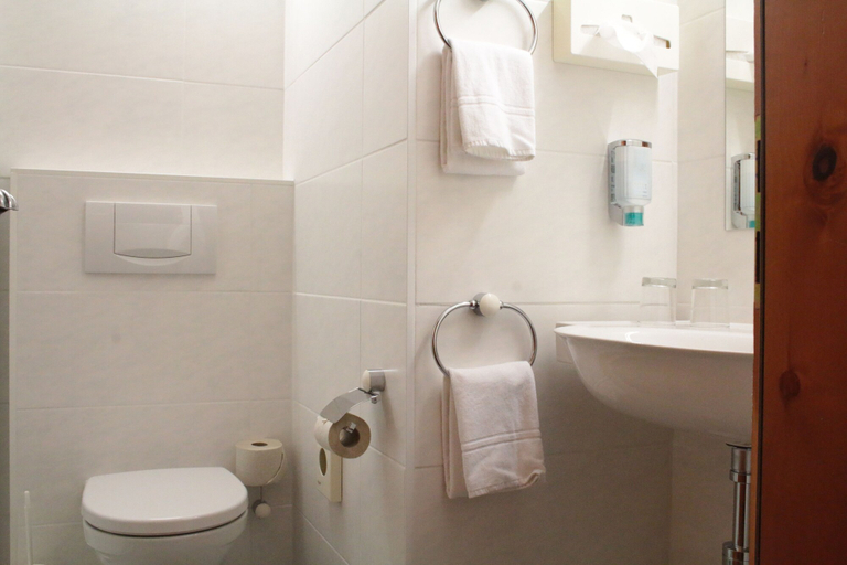 Bathroom 3, Hotel Christiania, Visp