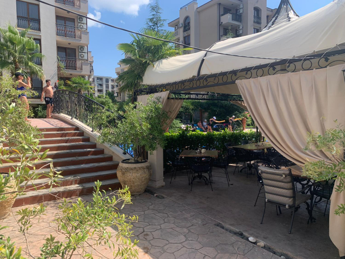 Food & Drinks, Luxury Orchid apartment with a garden in a private hotel complex Cascadas Bulgaria, Nesebar