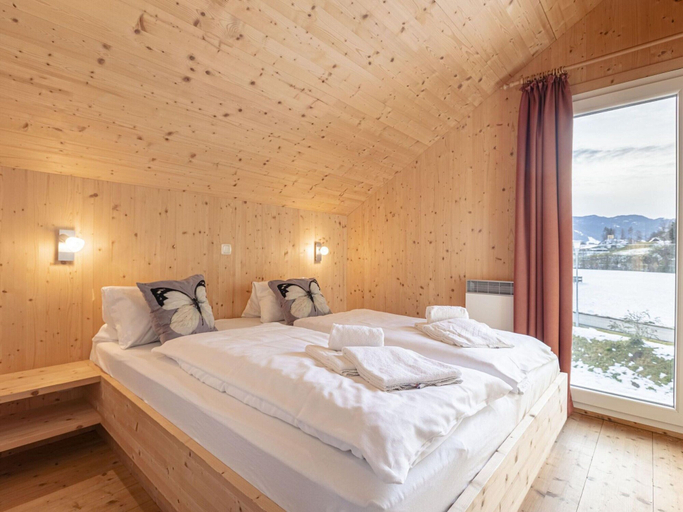 Bedroom 4, Spacious Chalet With IR Sauna and Whirlpool, Murau