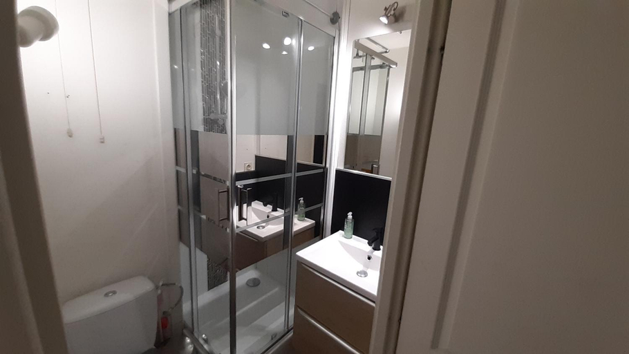 Bathroom 3, Studio N 202 Furnished Besancon 15 Rue Battant, Doubs