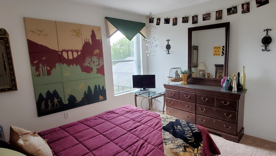 Bedroom 2, 5 Bed Florida Villa, Polk