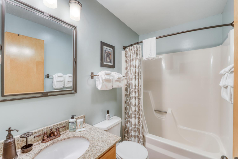 Bathroom, You, Me, & the Mountain, Washington