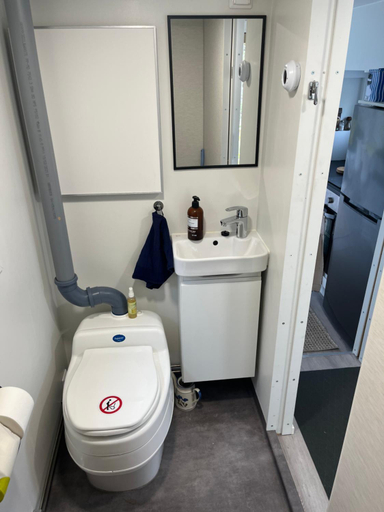 Bathroom 3, Luxus Tiny House Saagala, Lapland