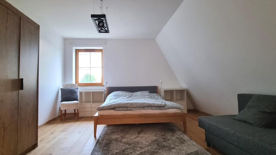 Bedroom 2, Villa SEEhochDREI - Ferienhaus, Koszalin