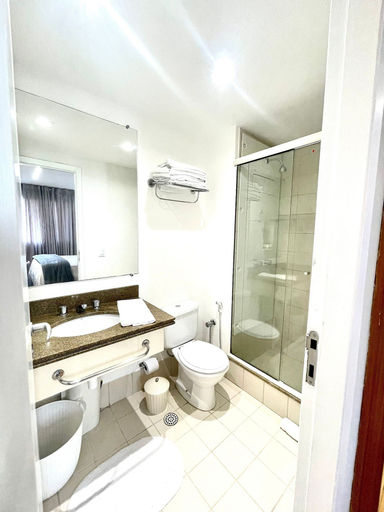 Bathroom 4, Quarto de hotel Al Campinas Av Paulista, São Paulo
